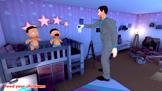 اسکرین شات بازی Family Dad Life:Virtual Mom 3D 2
