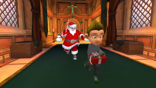 اسکرین شات برنامه Crazy Santa Escape Simulator 1