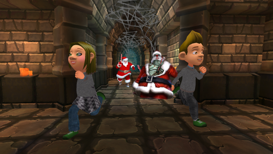 اسکرین شات برنامه Crazy Santa Escape Simulator 2