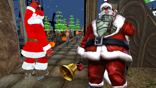 اسکرین شات برنامه Crazy Santa Escape Simulator 3