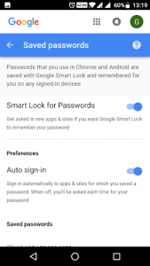 اسکرین شات برنامه Password Manager for Google Account 3