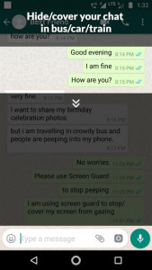 اسکرین شات برنامه Screen Guard For Whatsapp 2