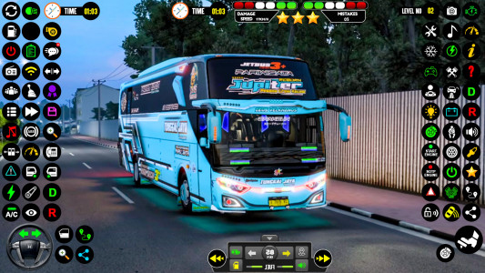اسکرین شات 1 بازی Bus Games 3D City Bus Driving