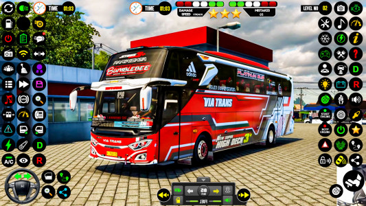اسکرین شات 2 بازی Bus Games 3D City Bus Driving