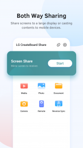 اسکرین شات برنامه LG CreateBoard Share 1