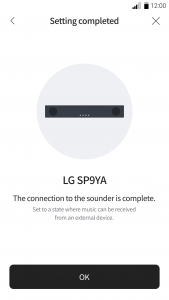 اسکرین شات برنامه LG Sound Bar 3