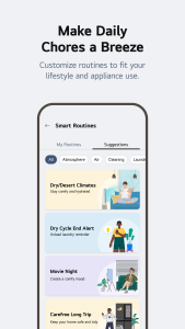 اسکرین شات 7 برنامه LG ThinQ