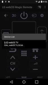 اسکرین شات برنامه LG webOS Magic Remote 2