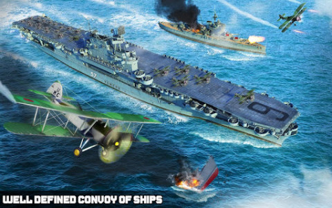 اسکرین شات برنامه US Navy battle of ship attack : Navy Army war Game 7