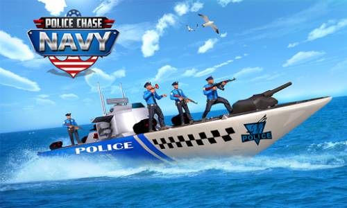 اسکرین شات برنامه US Police Cop Chase : US Navy Ship Games 5