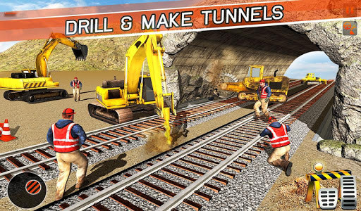 اسکرین شات برنامه Heavy Machines Train Track Construction Simulator 8