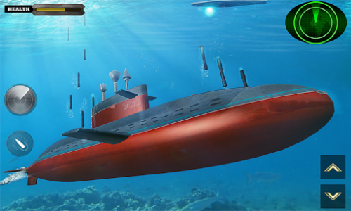 اسکرین شات برنامه US Army Submarine Games : Navy Shooter War Games 4