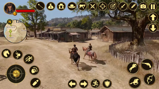 اسکرین شات 6 بازی West Cowboy Games Horse Riding