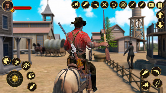 اسکرین شات 5 بازی West Cowboy Games Horse Riding