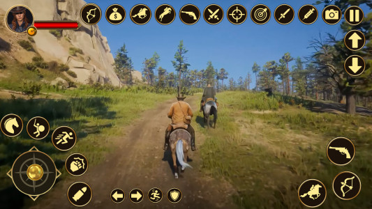 اسکرین شات 3 بازی West Cowboy Games Horse Riding