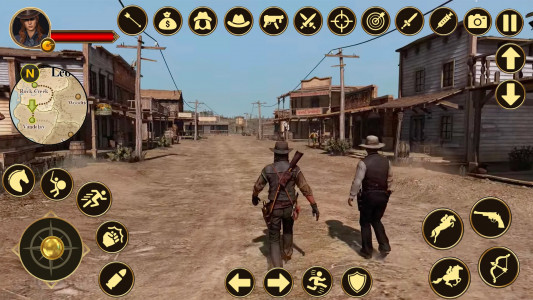اسکرین شات 2 بازی West Cowboy Games Horse Riding
