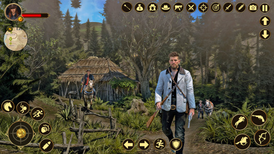 اسکرین شات 1 بازی West Cowboy Games Horse Riding