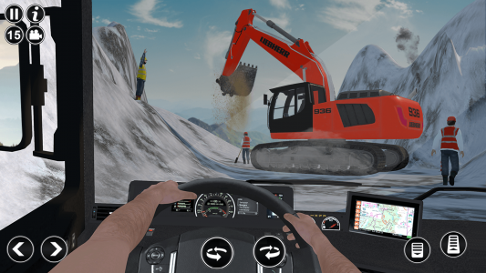 اسکرین شات بازی Real Construction Truck Games 6