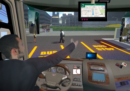 اسکرین شات بازی Mountain Highway Bus Driving Sim 2019 5