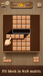اسکرین شات بازی Fill Wooden Block 8x8: Wood Block Puzzle Classic 3