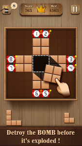 اسکرین شات بازی Fill Wooden Block 8x8: Wood Block Puzzle Classic 2
