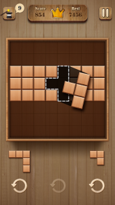 اسکرین شات بازی Fill Wooden Block 8x8: Wood Block Puzzle Classic 4