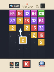 اسکرین شات بازی Merge Block - 2048 Puzzle 1