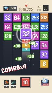 اسکرین شات 3 بازی Merge Block - 2048 Puzzle