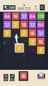اسکرین شات بازی Merge Block - 2048 Puzzle 1