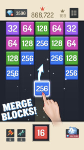 اسکرین شات 2 بازی Merge Block - 2048 Puzzle