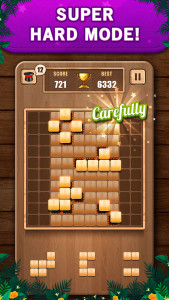 اسکرین شات بازی Wooden 100 Block Puzzle Game 4