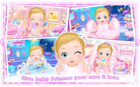 اسکرین شات بازی Princess New Baby's Day Care 1