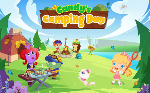 اسکرین شات بازی Candy's Camping Day 1