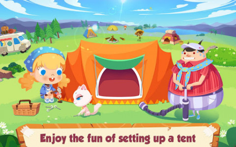اسکرین شات بازی Candy's Camping Day 2