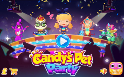 اسکرین شات بازی Candy's Pet Party 1