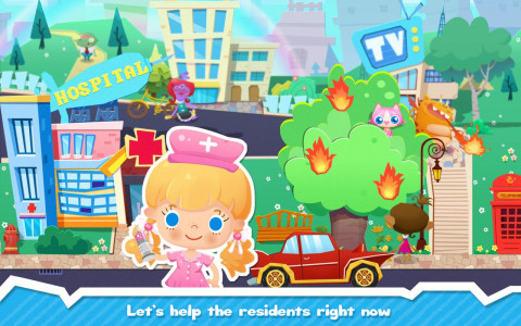 اسکرین شات بازی Candy's Town 2