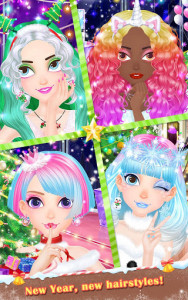 اسکرین شات بازی Christmas Hair Salon 3