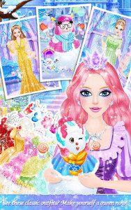 اسکرین شات بازی Princess Salon: Frozen Party 4