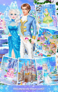 اسکرین شات بازی Princess Salon: Frozen Party 7
