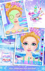 اسکرین شات بازی Princess Salon: Frozen Party 3