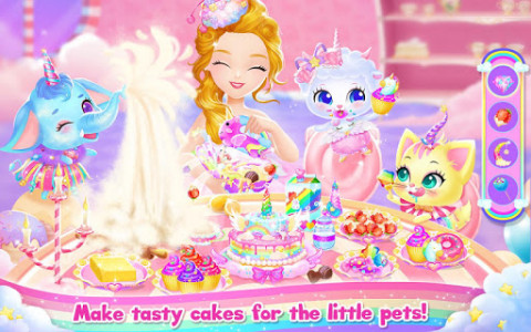 اسکرین شات بازی Princess Libby Rainbow Unicorn 5