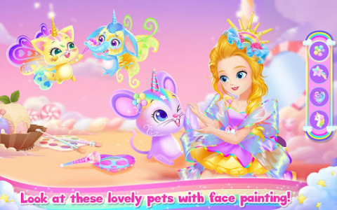 اسکرین شات بازی Princess Libby Rainbow Unicorn 3