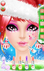 اسکرین شات بازی Makeup Me: Christmas 2