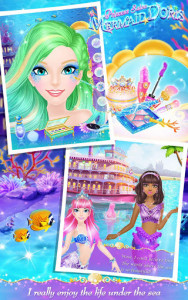 اسکرین شات بازی Princess Salon: Mermaid Doris 7