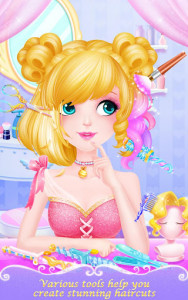 اسکرین شات بازی Sweet Princess Hair Salon 3