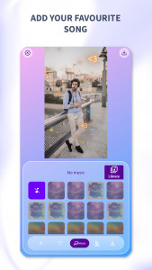 اسکرین شات برنامه Romantic effects, Video maker 6