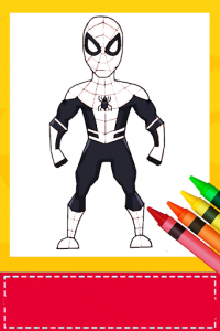 اسکرین شات بازی Coloring Book For Spider : Coloring game womаn 3