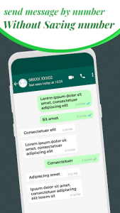 اسکرین شات برنامه lite messenger for whatsapp 4