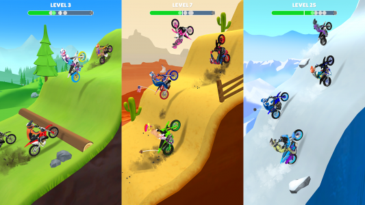 اسکرین شات بازی Moto Hill Climb 6