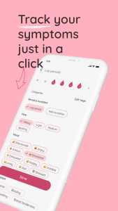 اسکرین شات 1 برنامه Life: Period Tracker Calendar